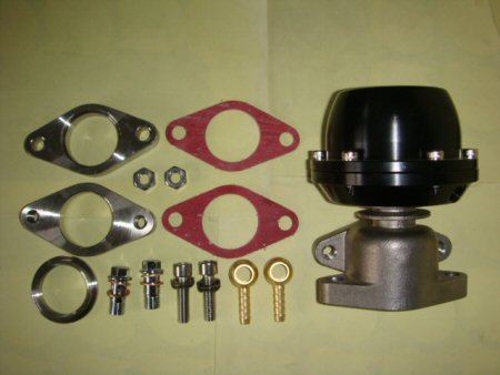 35MM 2 BOLT BLACK WASTEGATE