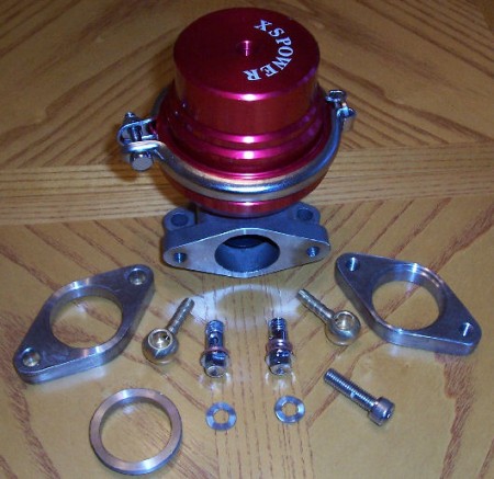 38MM V BAND TURBO WASTEGATE with 5.83 PSI SPRING II