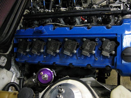 60MM V BAND TURBO WASTEGATE with 8.9 PSI SPRING INSTALLED Purple