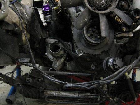 60MM V BAND TURBO WASTEGATE with 8.9 PSI SPRING INSTALLED Purple