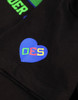 Order of the Eastern Star OES Short Sleeve Shirt- Sequin Patch-Black