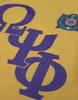 Omega Psi Phi Fraternity T-Shirt- Gold