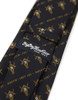 Mason Masonic Necktie- Square and Compass-Black/Gold