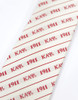 Kappa Alpha Psi Fraternity Necktie- Three Greek Letters-White