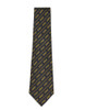 Alpha Phi Alpha Fraternity Necktie- Three Greek Letters-Black