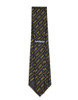 Alpha Phi Alpha Fraternity Necktie- Three Greek Letters-Black