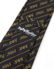 Alpha Phi Alpha Fraternity Necktie- Three Greek Letters-Black