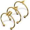 Alpha Delta Pi ADPI Sorority Stacking Ring Set