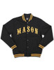 Mason Masonic Fleece Jacket- Black/ Gold-Front