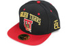 Tuskegee University Snapback Hat-Black-Front