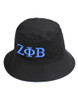 Zeta Phi Beta Sorority Bucket Hat- Reversible 