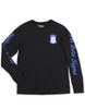 Phi Beta Sigma Fraternity Long Sleeve Shirt-English Spelling-Black