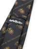 Alpha Phi Alpha Fraternity Necktie- Crest-Black