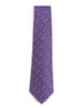 Omega Psi Phi Fraternity Necktie- Three Greek Letters-Purple