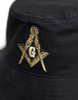 Prince Hall Mason Bucket Hat- Reversible 
