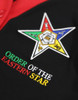 Order of the Eastern Star OES Sequin Cardigan- Women’s- Black/Red