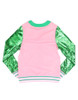 Alpha Kappa Alpha AKA Sorority Sequin Cardigan- Women’s- Pink/Green
