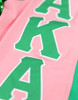 Alpha Kappa Alpha AKA Sorority Sequin Cardigan- Women’s- Pink/Green