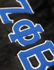 Zeta Phi Beta Sorority Faux Fur Bag-Black