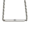 Kappa Sigma Fraternity Necklace- Greek Letters Pendant 