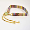 Delta Gamma Sorority Woven Bracelet- Multi-Color Design