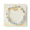 Sigma Delta Tau Sorority Glass Beaded Bracelet 