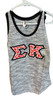 Sigma Kappa Sorority Tank Top-Gray-Size XS
