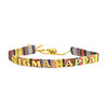 Sigma Kappa Sorority Woven Bracelet- Multi-Color Design