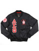 Delta Sigma Theta Sorority Bomber Jacket-Black-Front