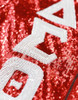 Delta Sigma Theta Sorority Sequin Jacket-Red