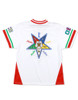 Order of the Eastern Star OES Football Jersey- White-Back