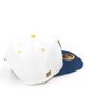 North Carolina A&T State University NCAT Snapback Hat-White