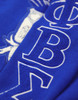 Phi Beta Sigma Fraternity Pull Over V-Neck Sweater- Crest-Blue/White