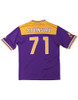 Alcorn State University Football Jersey- Men's-Back