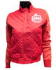 Delta Sigma Theta Sorority On Court Jacket-Crimson-Front