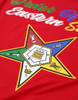 Order of the Eastern Star OES Dri-Fit Shirt- Glitter-Red