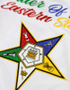 Order of the Eastern Star OES Dri-Fit Shirt-Glitter-White