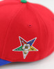 Order of the Eastern Star OES Hat-Red/Blue