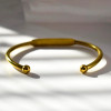 Zeta Tau Alpha ZTA Sorority Bangle Bracelet- Three Greek Letters