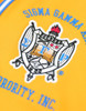 Sigma Gamma Rho Sorority Baseball Jersey- Button Up-Yellow/Blue