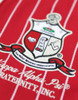 Kappa Alpha Psi Fraternity Baseball Jersey- Button Up-Crimson