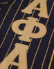 Alpha Phi Alpha Fraternity Baseball Jersey- Button Up-Black