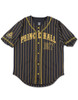 Prince Hall Mason Baseball Jersey- Button Up-Black