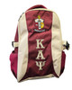 Kappa Alpha Psi Fraternity Backpack-Front
