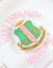 Alpha Kappa Alpha AKA Sorority Clear Cross Body Bag-Pink
