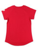 Delta Sigma Theta Sorority Dri-Fit Shirt- Heart-Three Greek Letters-Red