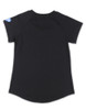 Zeta Phi Beta Sorority Dri-Fit Shirt- Heart-Three Greek Letters-Black