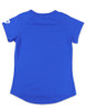 Zeta Phi Beta Sorority Dri-Fit Shirt- Heart-Three Greek Letters-Blue