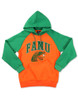 Florida A&M University FAMU Hoodie- Orange/Green-Front