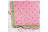 Alpha Kappa Alpha AKA Sorority Polka Dot Scarf-Pink/Green